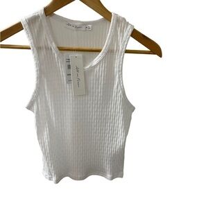 All in Favor white ribbed tank size medium NWT